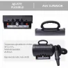 Secador de Pelo para Perros 2800W Secador para Mascotas con Temperatura y Velocidad del Viento Ajustable 3 Boqui... - Ogal.Es