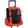 Transportín 2 en 1 para Mascotas Mochila o Carrito de Viaje para Perro y Gato con 2 Ruedas con Asa retráctil de ... - Ogal.Es