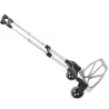 Carretilla Plegable de Aleación de Aluminio con 2 Ruedas Carga 70 kg Carretilla de Mano Portátil con Mango Exten... - Ogal.Es