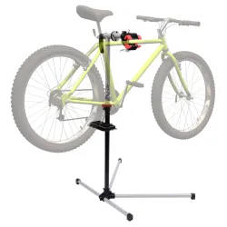 Soporte de Reparación Caballete de Bicicleta para Hogar con Altura Ajustable y Giratorio 100x66x180 cm Negro - Ogal.Es
