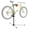 Soporte de Reparación Caballete de Bicicleta para Hogar con Altura Ajustable y Giratorio 100x66x180 cm Negro - Ogal.Es