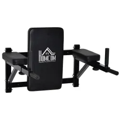 Barra de Musculación para Pared Estación de Fondos con Brazos Ajustables para hacer Dominadas Flexiones en Casa ... - Ogal.Es