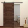 200 cm Herraje para Puerta Corredera de Madera Kit de Accesorios Guía de Riel con Tornillos Carga Máx. 90 kg Ace... - Ogal.Es