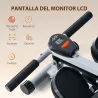 Máquina de Remo Resistencia Ajustable de 12 Niveles con Pantalla LCD para Fitness y Ejercicios de Musculación pa... - Ogal.Es