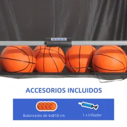 Juego de Canastas Plegable, Máquina de Baloncesto Juguete Contador y Marcador Electrónico, con Soporete de Acero... - Ogal.Es