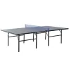 Mesa de Ping Pong Plegable con Red 152.5x274x76cm Tenis de Mesa y Material de Acero y MDF en Color Azul - Ogal.Es