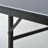 Mesa de Ping Pong Plegable con Red 152.5x274x76cm Tenis de Mesa y Material de Acero y MDF en Color Azul - Ogal.Es