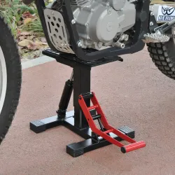 Caballete Elevador Universal Altura Ajustable 245-355 mm para Moto tipo Soporte de Motocross para Aparcar o Repa... - Ogal.Es