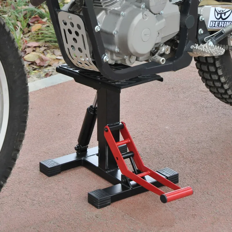 Caballete Elevador Universal Altura Ajustable 245-355 mm para Moto tipo Soporte de Motocross para Aparcar o Repa... - Ogal.Es