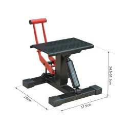 Caballete Elevador Universal Altura Ajustable 245-355 mm para Moto tipo Soporte de Motocross para Aparcar o Repa... - Ogal.Es