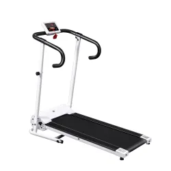 Cinta de Andar Plegable Cinta de Correr Eléctrica Velocidad de 1-10km/h con Pantalla LCD y Carga Máx. 110 kg par... - Ogal.Es