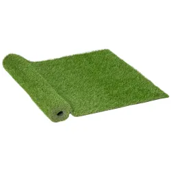 Césped Artificial 3x1 m con Altura de Hierba 25mm Rollo de Hierba Sintética de Exterior para Jardín y Terraza - Ogal.Es