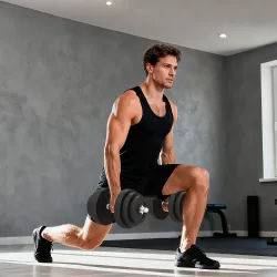 Juego de Mancuernas Pesas de Fitness Total 40 kg 4x5 kg 4x2,5 kg 4x1,5 kg Ajustable Profesionales Gimnasio Domés... - Ogal.Es