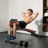 Banco de Musculación Plegable, Banco de Pesas, Respaldo Inclinable 7 Niveles, Extensión de Pierna, Cojín de Pred... - Ogal.Es