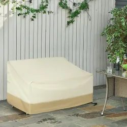 Funda Protectora para Banco 2-3 Plaza Cubierta de Muebles Impermeable Exterior Jardín Protección contra Lluvia y... - Ogal.Es