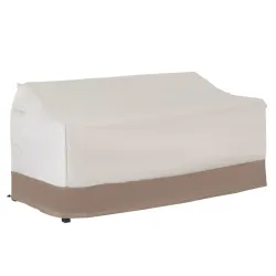 Funda Protectora para Banco 2-3 Plaza Cubierta de Muebles Impermeable Exterior Jardín Protección contra Lluvia y... - Ogal.Es