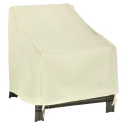 Funda Protectora para Muebles de Jardín 68x87x77cm Funda de Tela Oxford 600D Impermeable para Patio Terraza Colo... - Ogal.Es
