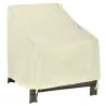 Funda Protectora para Muebles de Jardín 68x87x77cm Funda de Tela Oxford 600D Impermeable para Patio Terraza Colo... - Ogal.Es