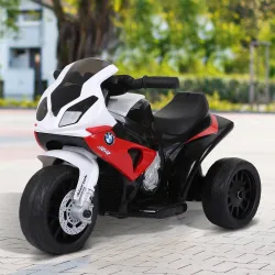 Moto Eléctrica para Niños de 18-36 Meses con Licencia BMW S1000RR con Velocidad 2,5 km/h Carga 20 kg 66x37x44 cm... - Ogal.Es