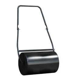 Rodillo de Césped de Jardín Apisonadora de Césped de Acero 38L Llena de Agua o Arena Medida de Rodillo ?50x32cm ... - Ogal.Es