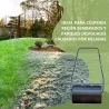 Rodillo de Césped de Jardín Apisonadora de Césped de Acero 38L Llena de Agua o Arena Medida de Rodillo ?50x32cm ... - Ogal.Es