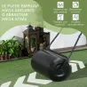 Rodillo de Césped de Jardín Apisonadora de Césped de Acero 38L Llena de Agua o Arena Medida de Rodillo ?50x32cm ... - Ogal.Es