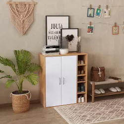 Armario Gabinete Consola Armario Bajo Mueble Organizador de Almacenaje Multiusos de Cocina Comedor Salón Baño co... - Ogal.Es