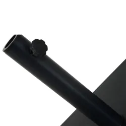 Base para Sombrilla Ajustable 40x40x43 cm de 13 kg Pie de Parasol Cuadrado Relleno de Cemento para Mástil de 35/... - Ogal.Es