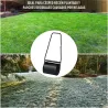Rodillo de Césped de Jardín Apisonadora de Césped de Acero 30L Llena de Agua o Arena Medida de Rodillo ?32x40cm ... - Ogal.Es