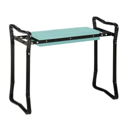 Taburete Reclinatorio de Jardín Portátil y Plegable Banco de Rodillas Asiento de Jardín Kneeler Carga 150kg con ... - Ogal.Es