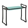 Taburete Reclinatorio de Jardín Portátil y Plegable Banco de Rodillas Asiento de Jardín Kneeler Carga 150kg con ... - Ogal.Es