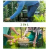 Taburete Reclinatorio de Jardín Portátil y Plegable Banco de Rodillas Asiento de Jardín Kneeler Carga 150kg con ... - Ogal.Es
