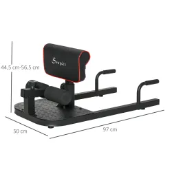 3-en-1 Máquina Equipo de Sentadilla para Ejercicios Abdominales Tablero Supino Multifuncional Máquina de Piernas... - Ogal.Es