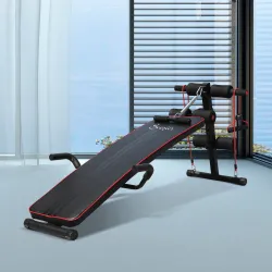 Banco de Abdominales Altura Ajustable Banco de Musculación Multifuncional para Fitness Entrenamiento de Espalda ... - Ogal.Es