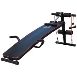Banco de Abdominales Altura Ajustable Banco de Musculación Multifuncional para Fitness Entrenamiento de Espalda ... - Ogal.Es