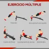 Banco de Abdominales Altura Ajustable Banco de Musculación Multifuncional para Fitness Entrenamiento de Espalda ... - Ogal.Es