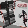 Banco de Abdominales Altura Ajustable Banco de Musculación Multifuncional para Fitness Entrenamiento de Espalda ... - Ogal.Es
