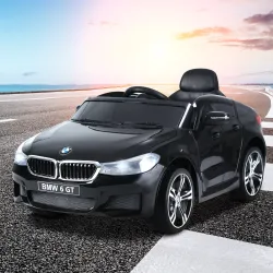 Coche Eléctrico BMW 6GT para Niños +3 Años Automóvil Infantil de Batería 6V con Control Remoto Luces y Sonidos M... - Ogal.Es