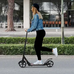 Patinete Plegable Scooter con Manillar Altura Ajustable Patinete Ligero para Adultos y Niños (más de 14 años) Ti... - Ogal.Es