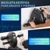 Minibicicleta Estática Pedalier de Metal Aparato de Ejercicios 2 en 1 Brazos y Piernas Resistencia Ajustable Pan... - Ogal.Es