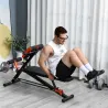 Banco de Pesas Multifuncional Banquillo de Gimnasio Completo Respaldo Inclinable en 3 Posiciones 64x146x73,5-85 ... - Ogal.Es