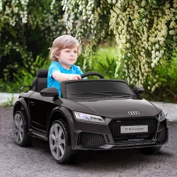 Coche Eléctrico para Niños de 3+ Años Audi TT Eléctrico Infantil 12V con Velocidad 3 km/h Mando a Distancia 102x... - Ogal.Es