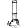 Carretilla de Mano Portátil para Escalera con Ruedas Carga 70kg Carretilla Plegable para Entrega Almacenes Merca... - Ogal.Es