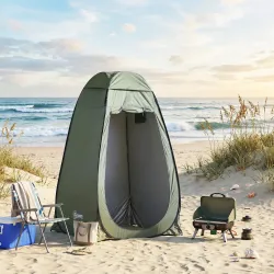 Tienda de Ducha Pop-Up Tienda de Privacidad Portátil Tienda Instantánea con Bolsa de Transporte para Baño Vestu... - Ogal.Es