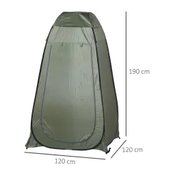 Tienda de Ducha Pop-Up Tienda de Privacidad Portátil Tienda Instantánea con Bolsa de Transporte para Baño Vestu... - Ogal.Es