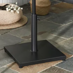 Base para Sombrilla de Jardín Peso Neto 18 kg Soporte Pie para Parasol Apto para Postes de Ø35mm/Ø38mm/Ø48mm par... - Ogal.Es