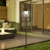Lámpara Solar de Jardín Farola con 6 Luces LED con Batería Recargable Solar con Autonomía de 6-8 Horas Ø26,5x177... - Ogal.Es