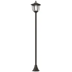 Lámpara Solar de Jardín Farola con 6 Luces LED con Batería Recargable Solar con Autonomía de 6-8 Horas Ø26,5x177... - Ogal.Es