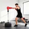 Punching Ball con Altura Ajustable en 136-154 cm y Base Rellenable Soporte y Guantes para Adultos y Adolescentes... - Ogal.Es