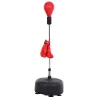 Punching Ball con Altura Ajustable en 136-154 cm y Base Rellenable Soporte y Guantes para Adultos y Adolescentes... - Ogal.Es